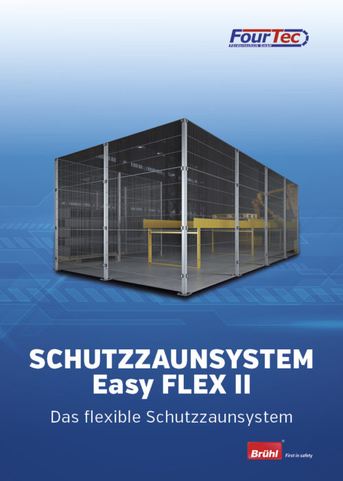 fourtec Fördertechnik Schutzzaun-EasyFlexII
