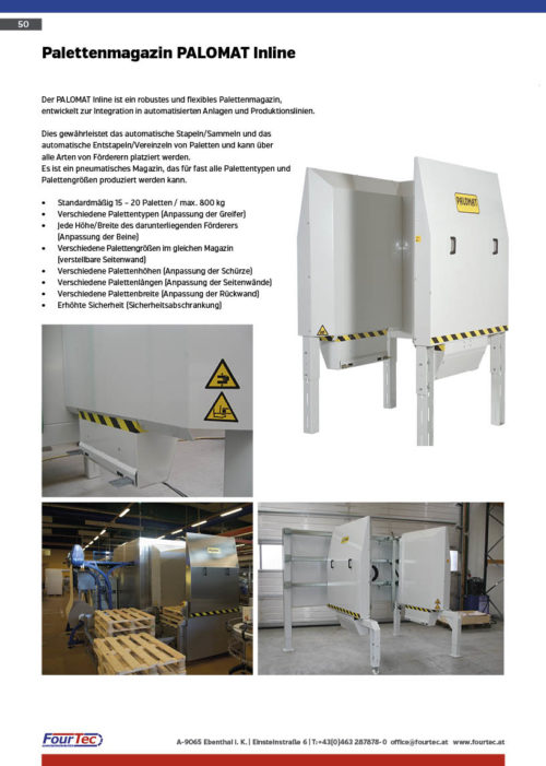 Palettenmagazin PALOMAT Inline