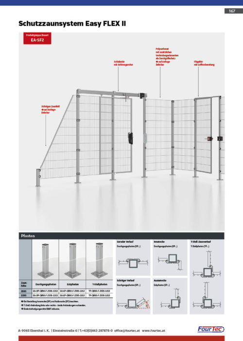 Schutzzaunsystem Easy FLEX II