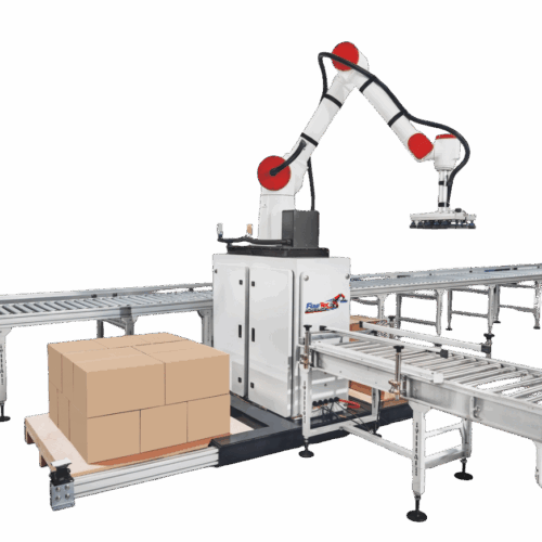 Fourtec PalletPilot Palettierroboter für automatische Palettierung