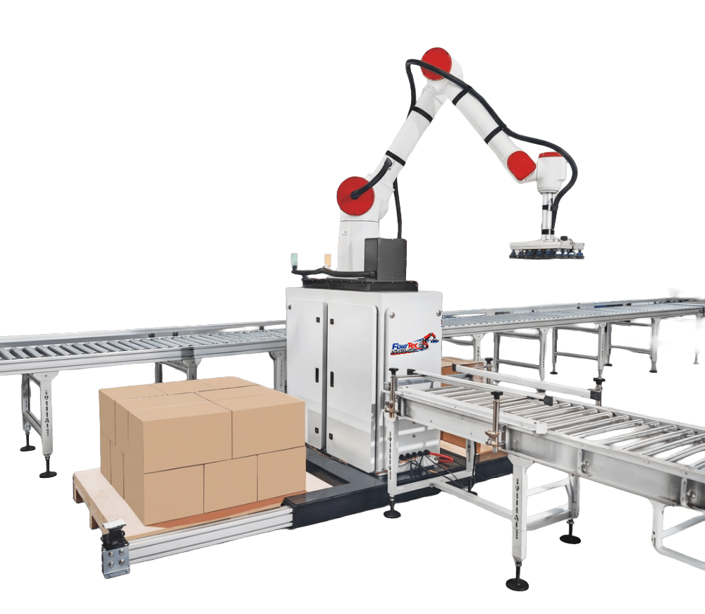 Fourtec Palettierroboter PalletPilot für automatische Palettierung